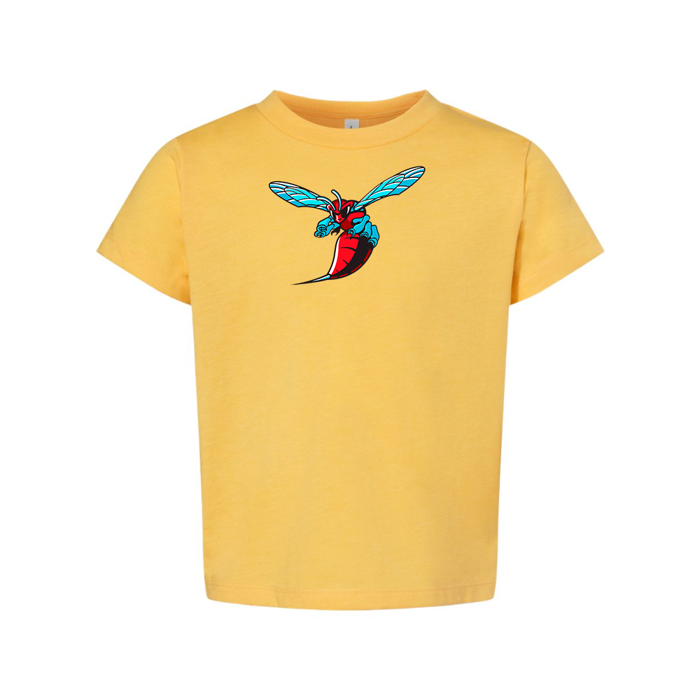 Delaware State Hornets BELLA  CANVAS Toddler Jersey Tee