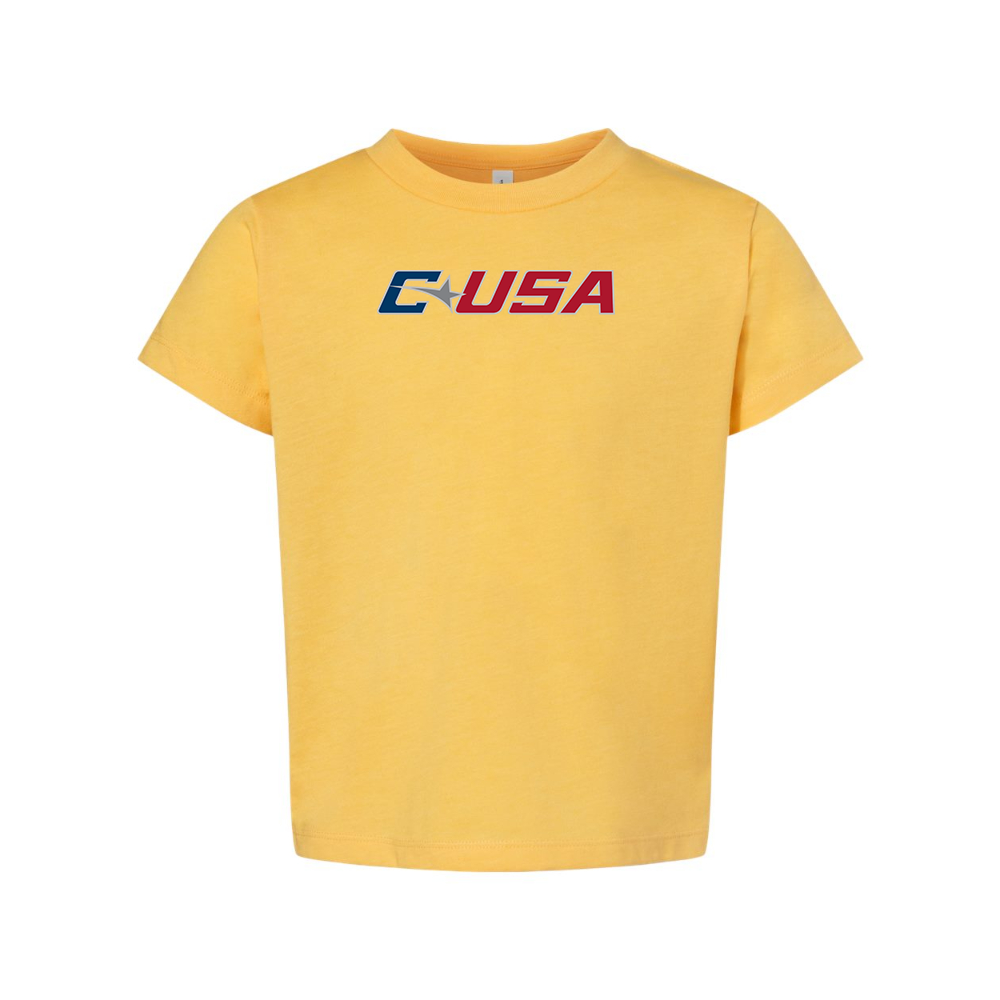 Conference USAl BELLA  CANVAS Toddler Jersey Tee