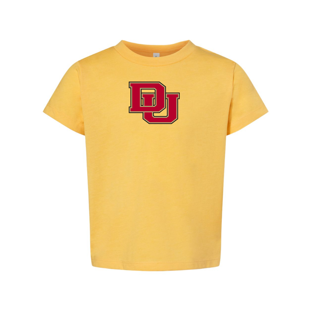 Denver Pioneers  BELLA  CANVAS Toddler Jersey Tee