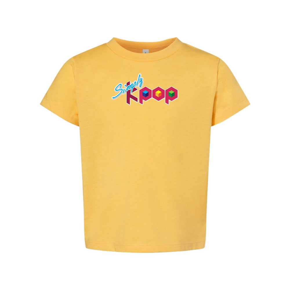 Simply Kpop BELLA  CANVAS Toddler Jersey Tee