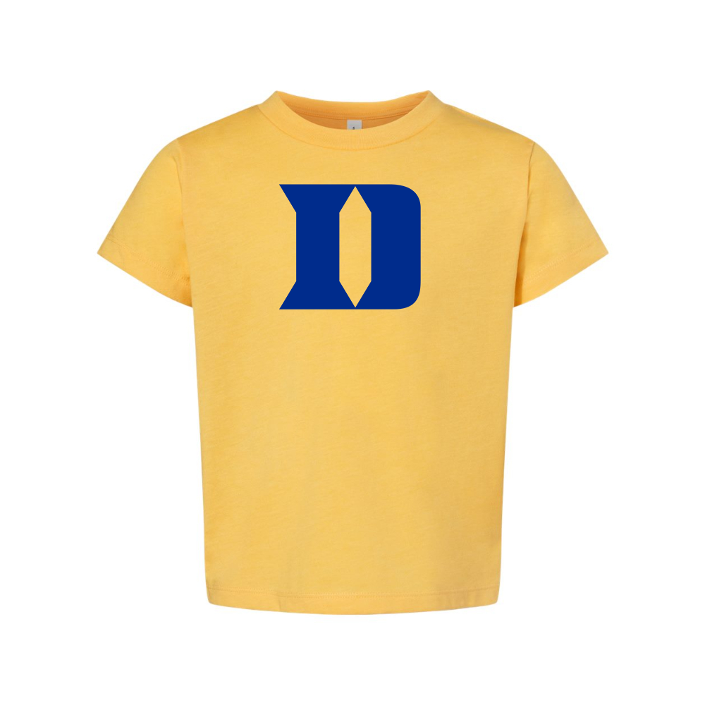 Duke Blue Devils BELLA  CANVAS Toddler Jersey Tee