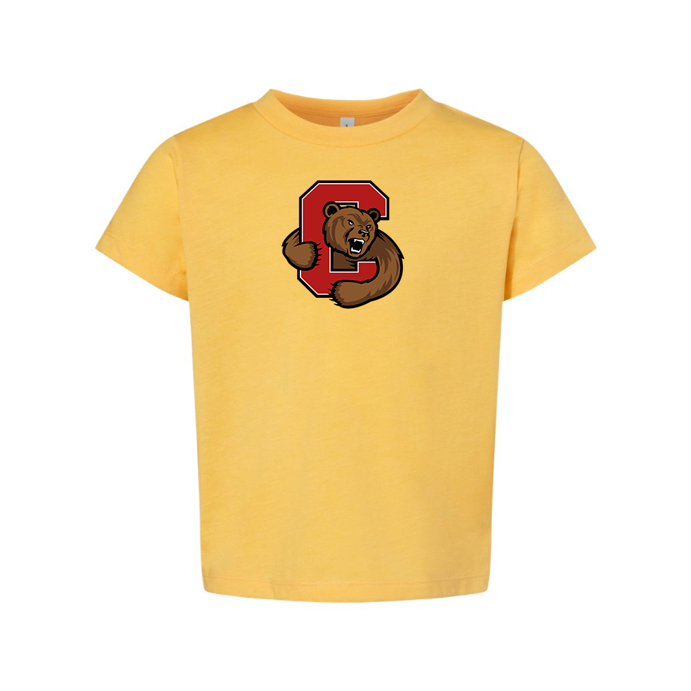 Cornell Big Red BELLA  CANVAS Toddler Jersey Tee