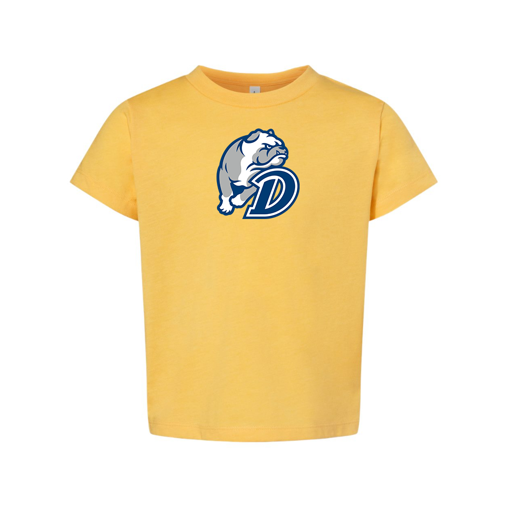 Drake Bulldogs BELLA  CANVAS Toddler Jersey Tee