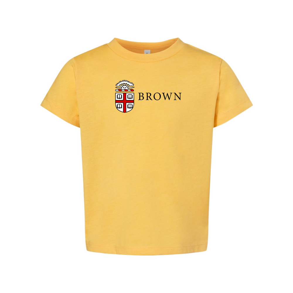 Brown University BELLA  CANVAS Toddler Jersey Tee