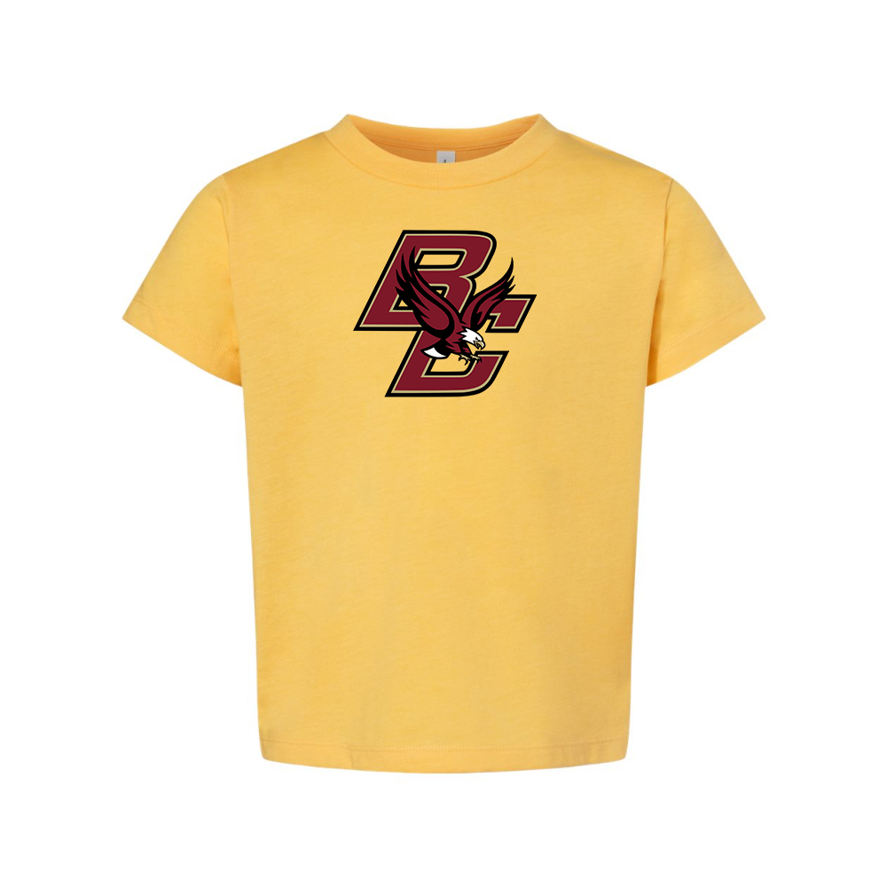 Boston College Eagles  BELLA  CANVAS Toddler Jersey Tee