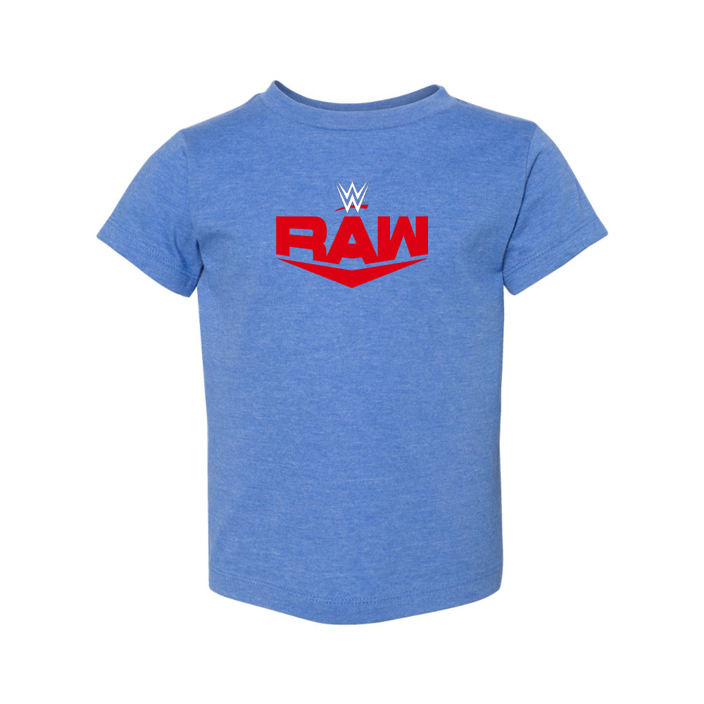 WWE Raw  BELLA  CANVAS Toddler Jersey Tee