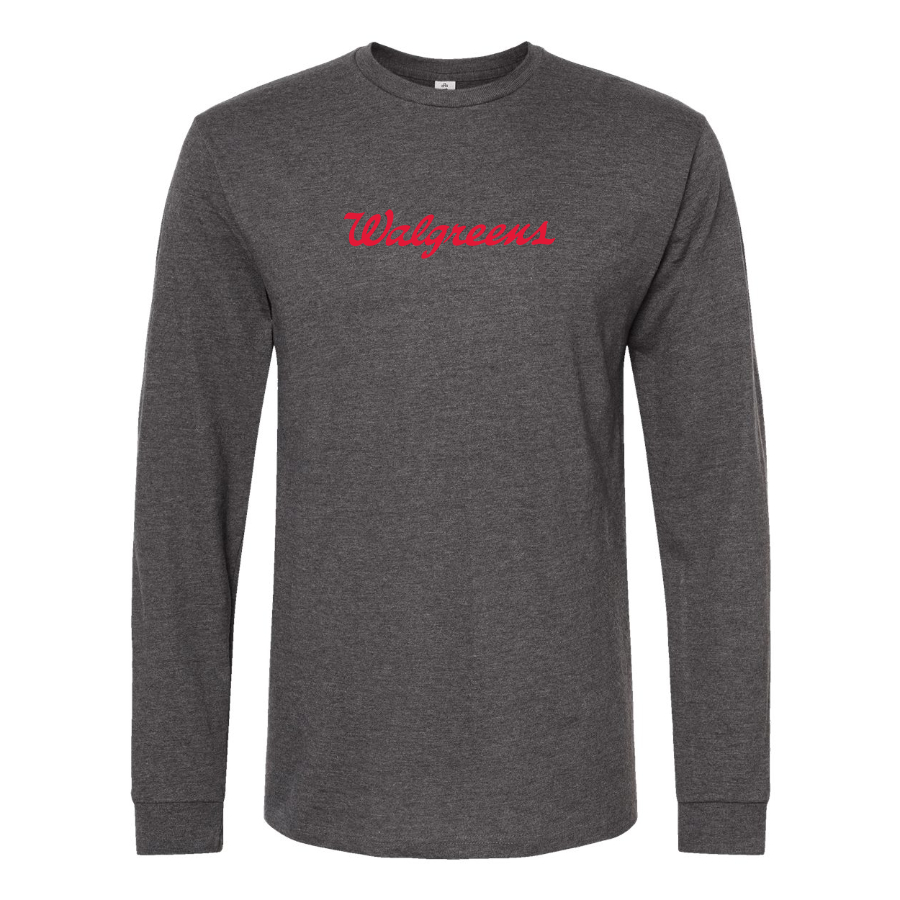 Men's Walgreens Logo Cotton Long Sleeve T-Shirt