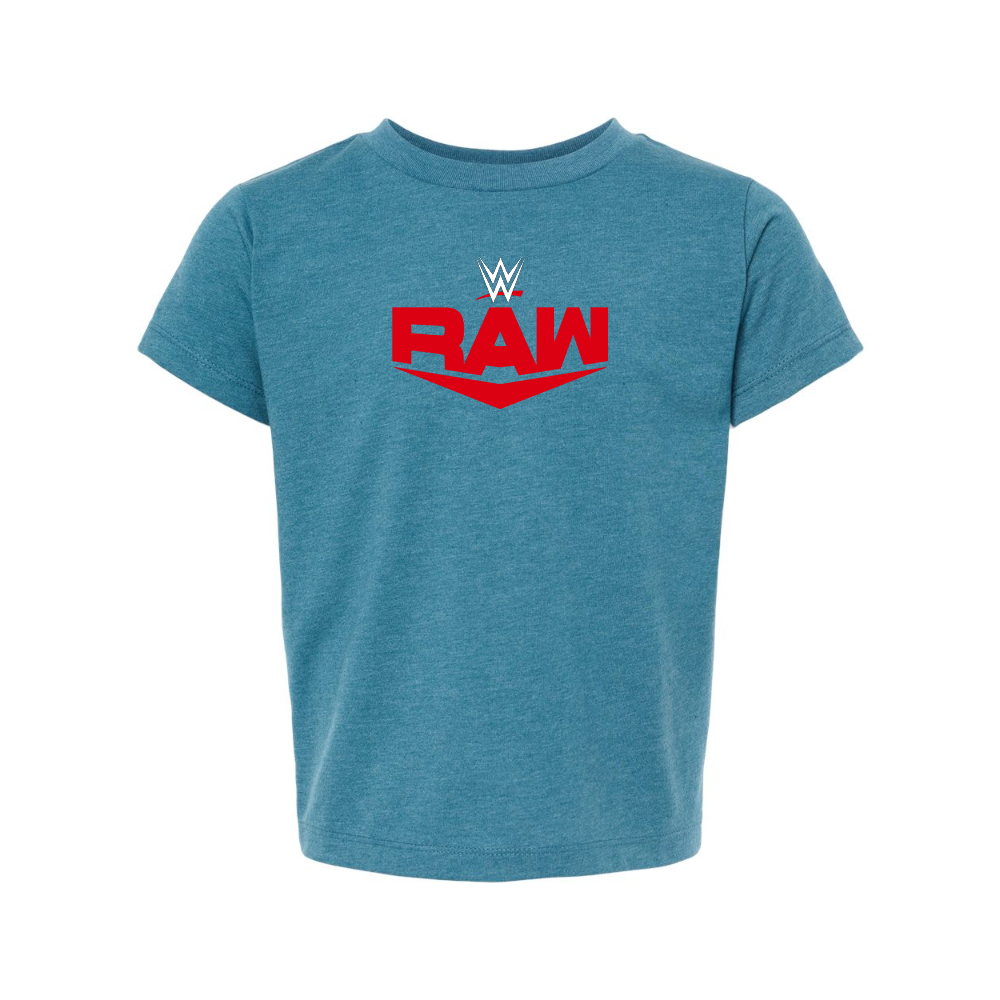 WWE Raw  BELLA  CANVAS Toddler Jersey Tee