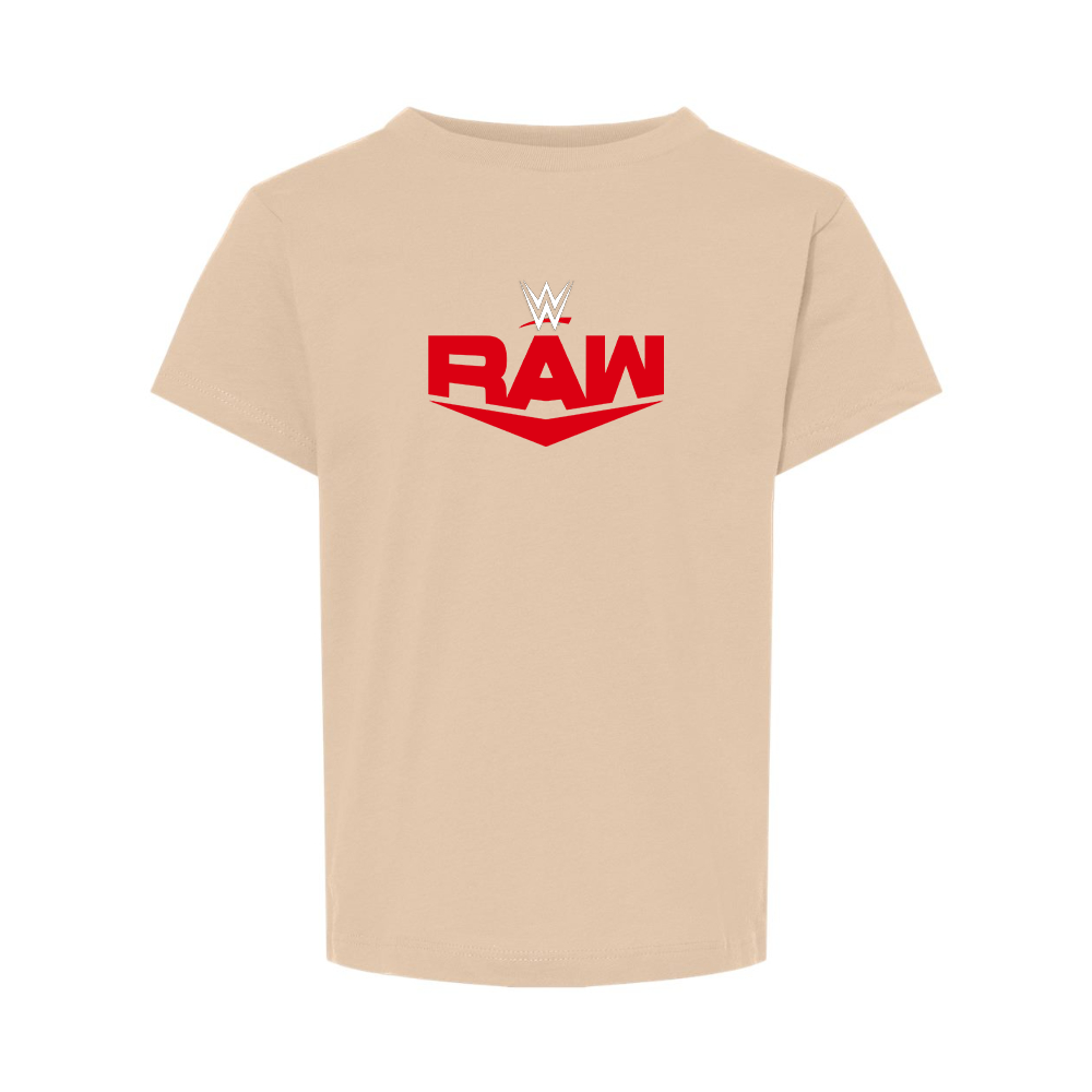 WWE Raw  BELLA  CANVAS Toddler Jersey Tee
