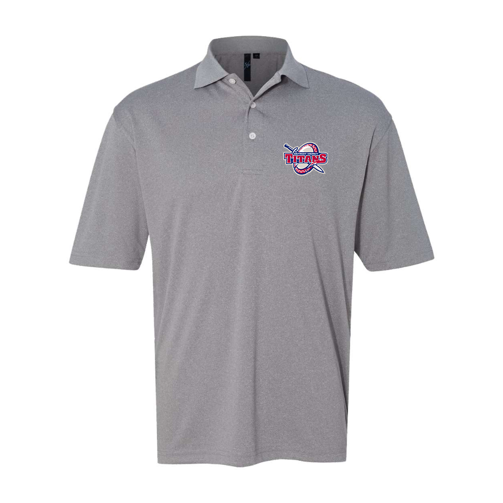 Men's  Detroit Titans  Sierra Pacific Moisture Free Mesh Polo