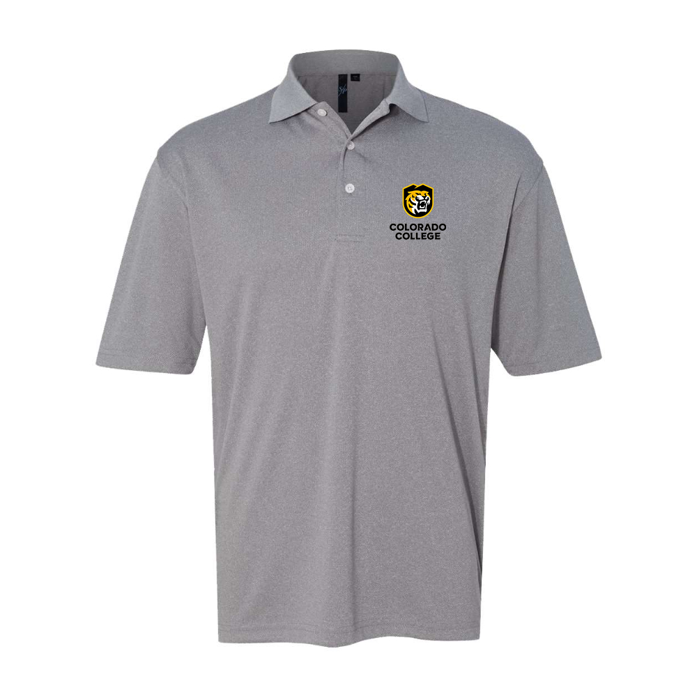 Men's Colorado College Tigers Sierra Pacific Moisture Free Mesh Polo