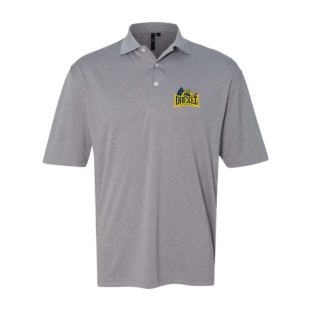 Men's Drexel Dragons Sierra Pacific Moisture Free Mesh Polo