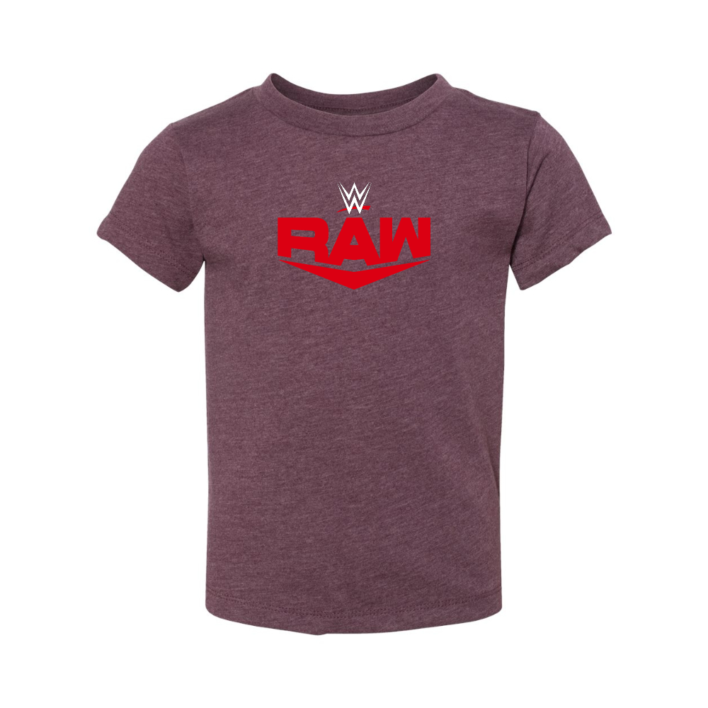 WWE Raw  BELLA  CANVAS Toddler Jersey Tee
