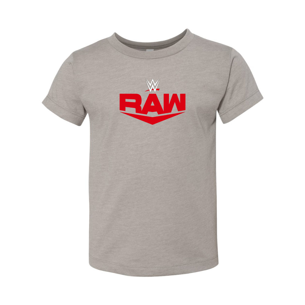 WWE Raw  BELLA  CANVAS Toddler Jersey Tee
