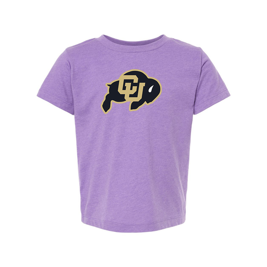Colorado Buffaloes  BELLA  CANVAS Toddler Jersey Tee