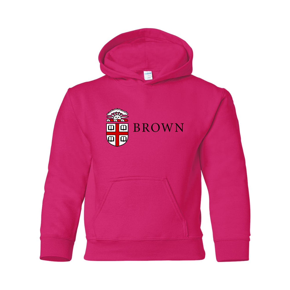 Youth  Brown University  Gildan Heavy Blend  Hooded Sweatshirt