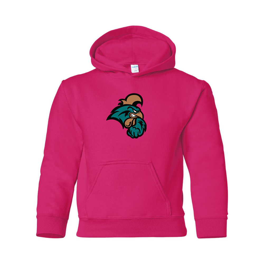 Youth  Coastal Carolina Chanticleers Gildan Heavy Blend  Hooded Sweatshirt