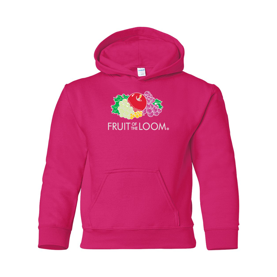 Youth Fruit Of the Loom Gildan Heavy Blend  Hooded Sweatshirt