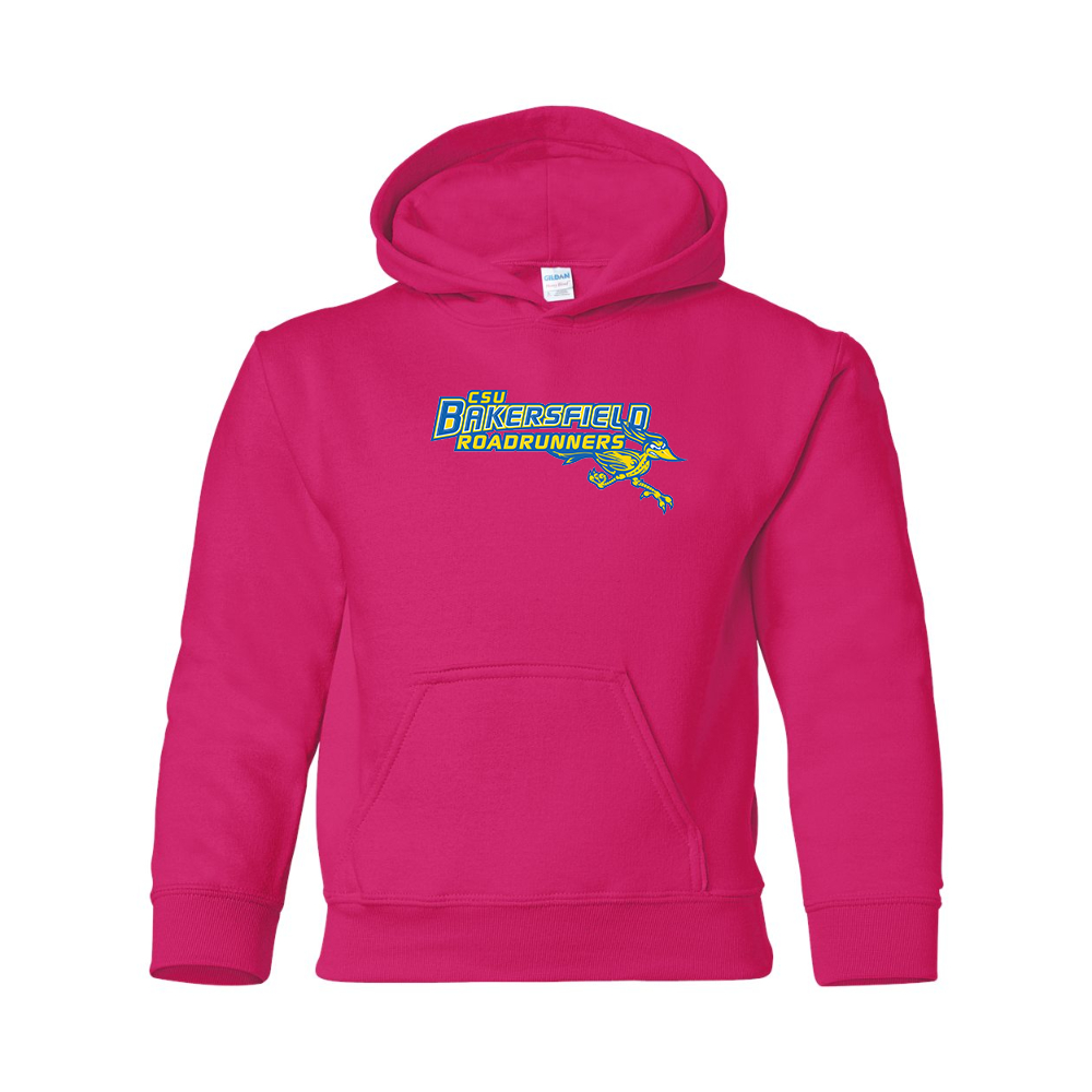 Youth  CSU-Bakersfield Roadrunners Gildan Heavy Blend  Hooded Sweatshirt