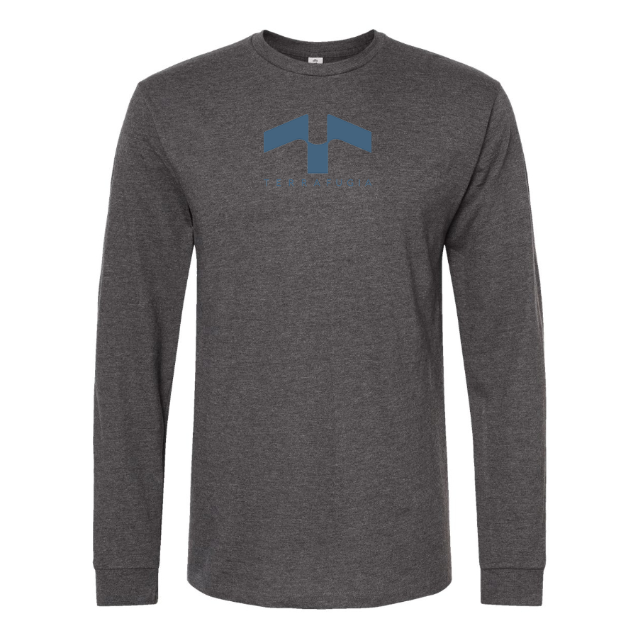 Men's Terrafugia Logo Cotton Long Sleeve T-Shirt