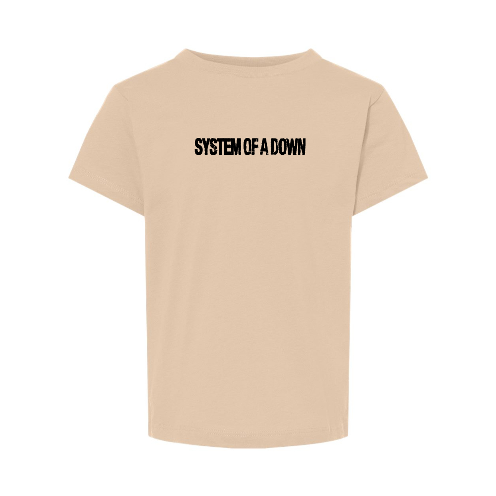 System Of A Down  BELLA  CANVAS Toddler Jersey Tee