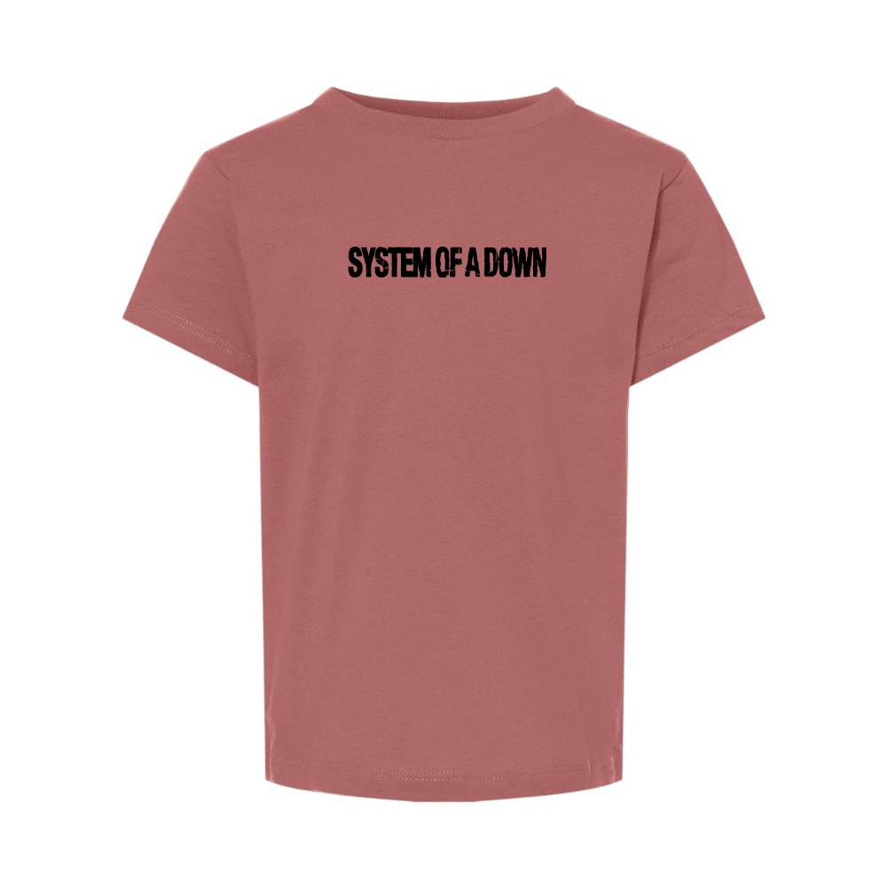 System Of A Down  BELLA  CANVAS Toddler Jersey Tee