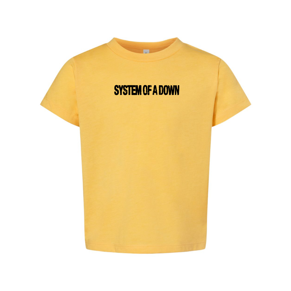 System Of A Down  BELLA  CANVAS Toddler Jersey Tee