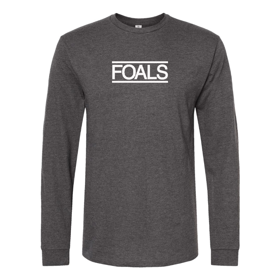 Men's Foals Logo Cotton Long Sleeve T-Shirt