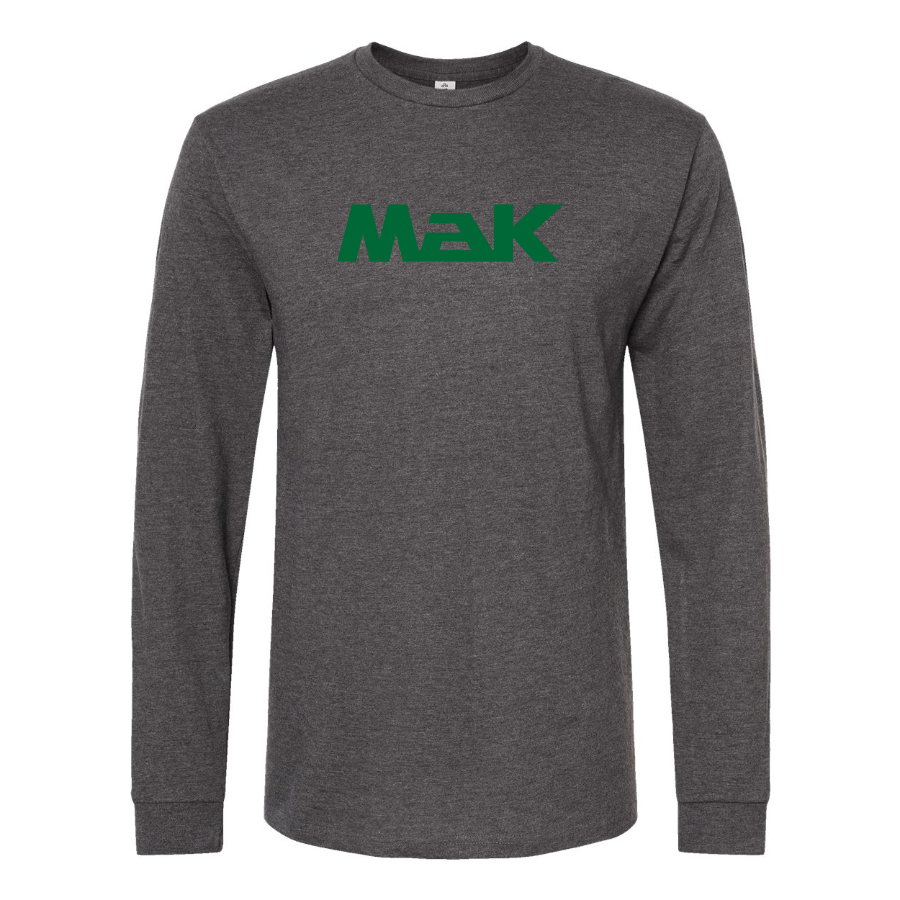 Men's Maschinenbau Kiel Logo Cotton Long Sleeve T-Shirt