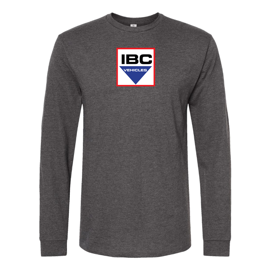 Men's IBC Vehicles Logo Cotton Long Sleeve T-Shirt