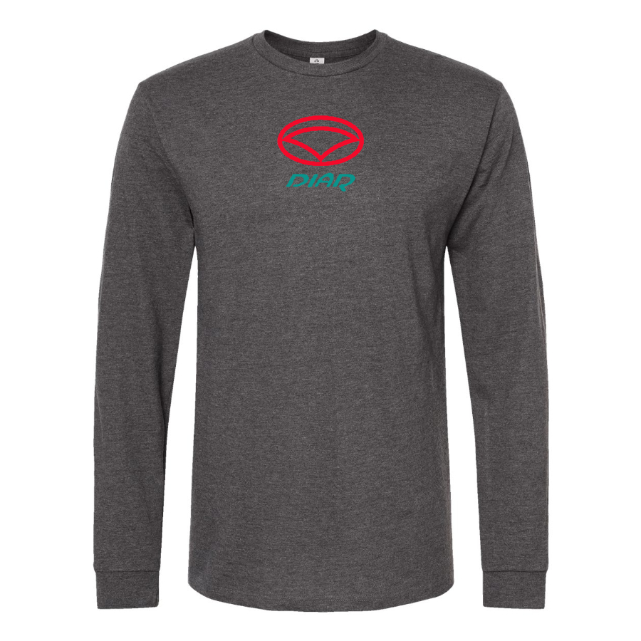 Men's Diar Motors Logo Cotton Long Sleeve T-Shirt