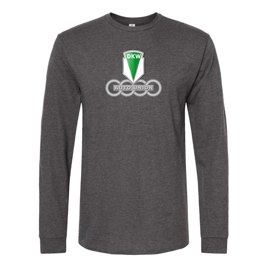 Men's DKW Logo Cotton Long Sleeve T-Shirt