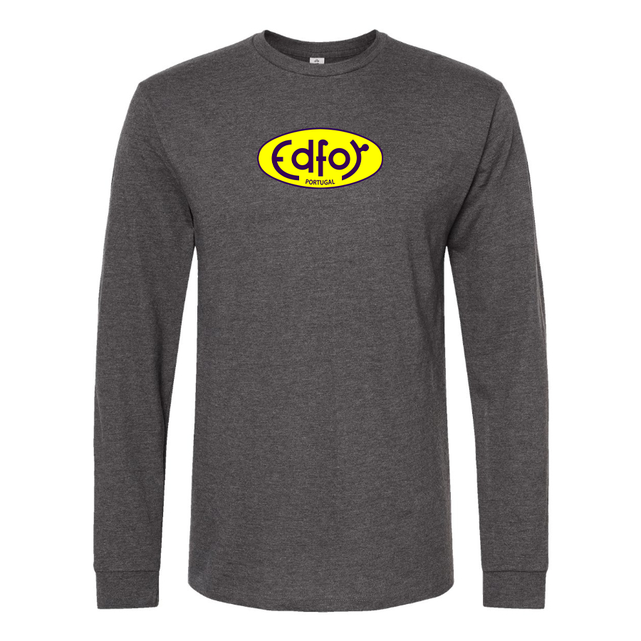 Men's Edfor Grand Sport Logo Cotton Long Sleeve T-Shirt