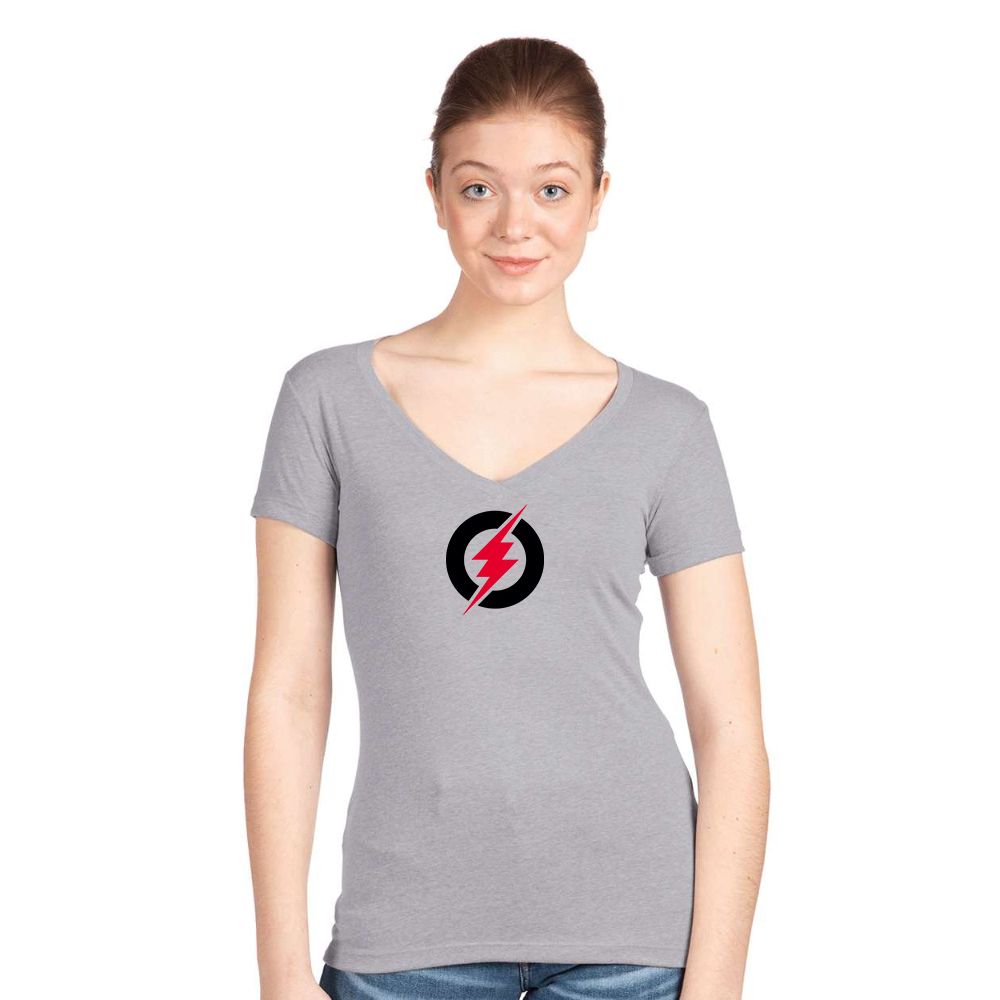 Women's Rayovac Lightning Next Level V-Neck T-Shirt