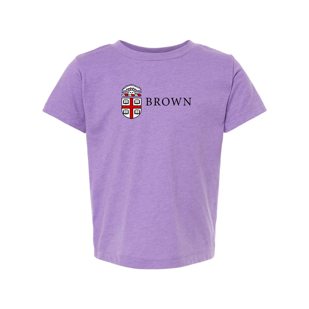 Brown University BELLA  CANVAS Toddler Jersey Tee
