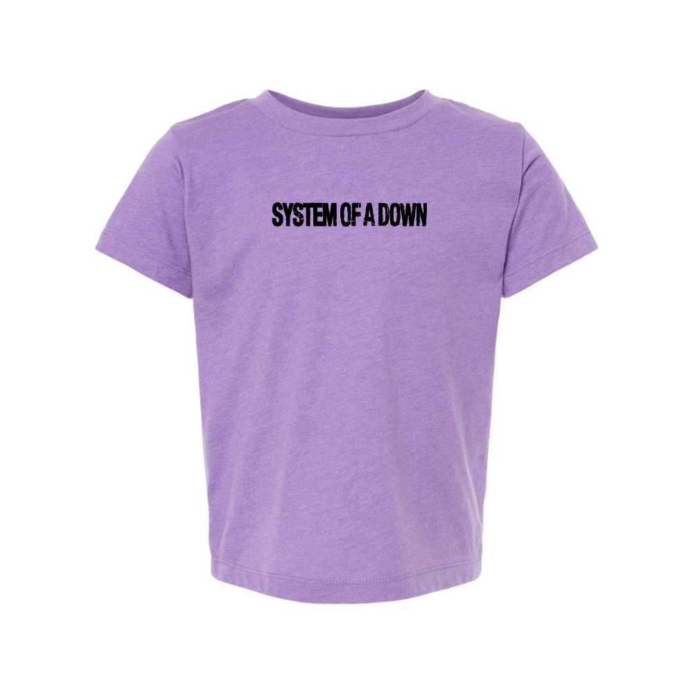 System Of A Down  BELLA  CANVAS Toddler Jersey Tee