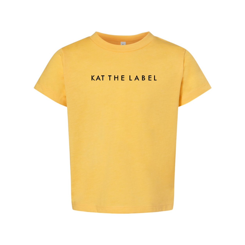 Kat The Label BELLA  CANVAS Toddler Jersey Tee