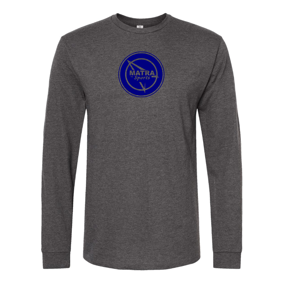 Men's Matra Sports Logo Cotton Long Sleeve T-Shirt