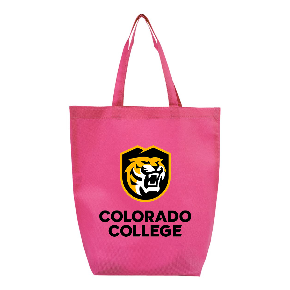 Colorado College Tigers Q-Tees Non-Woven Gusset Bottom Tote