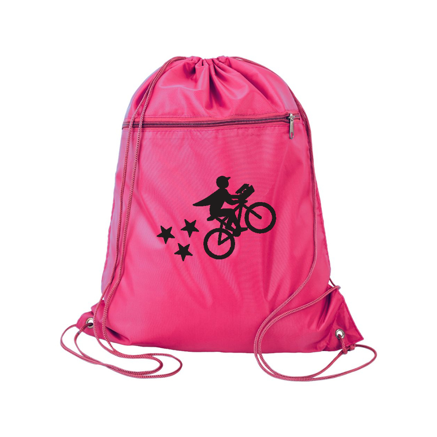 Postmates Bike Q-Tees - Polyester Cinchpack