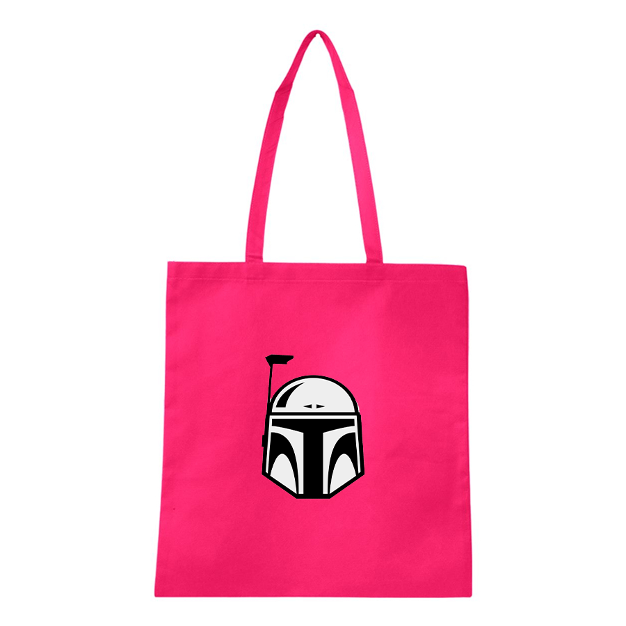 Star Wars Boba Fett Helmet Q-Tees Non-Woven  Tote