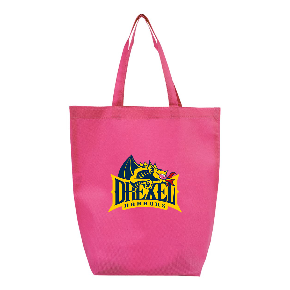 Drexel Dragons Q-Tees Non-Woven Gusset Bottom Tote