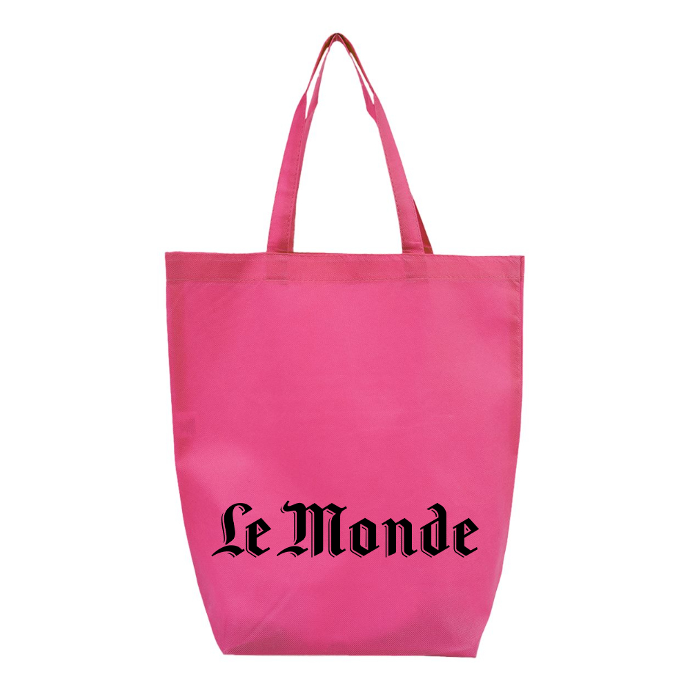 Le Monde Q-Tees Non-Woven Gusset Bottom Tote