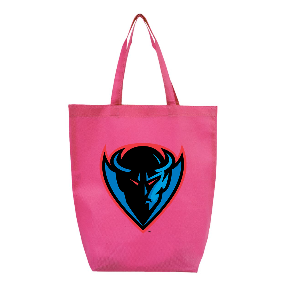 DePaul Blue Demons Q-Tees Non-Woven Gusset Bottom Tote