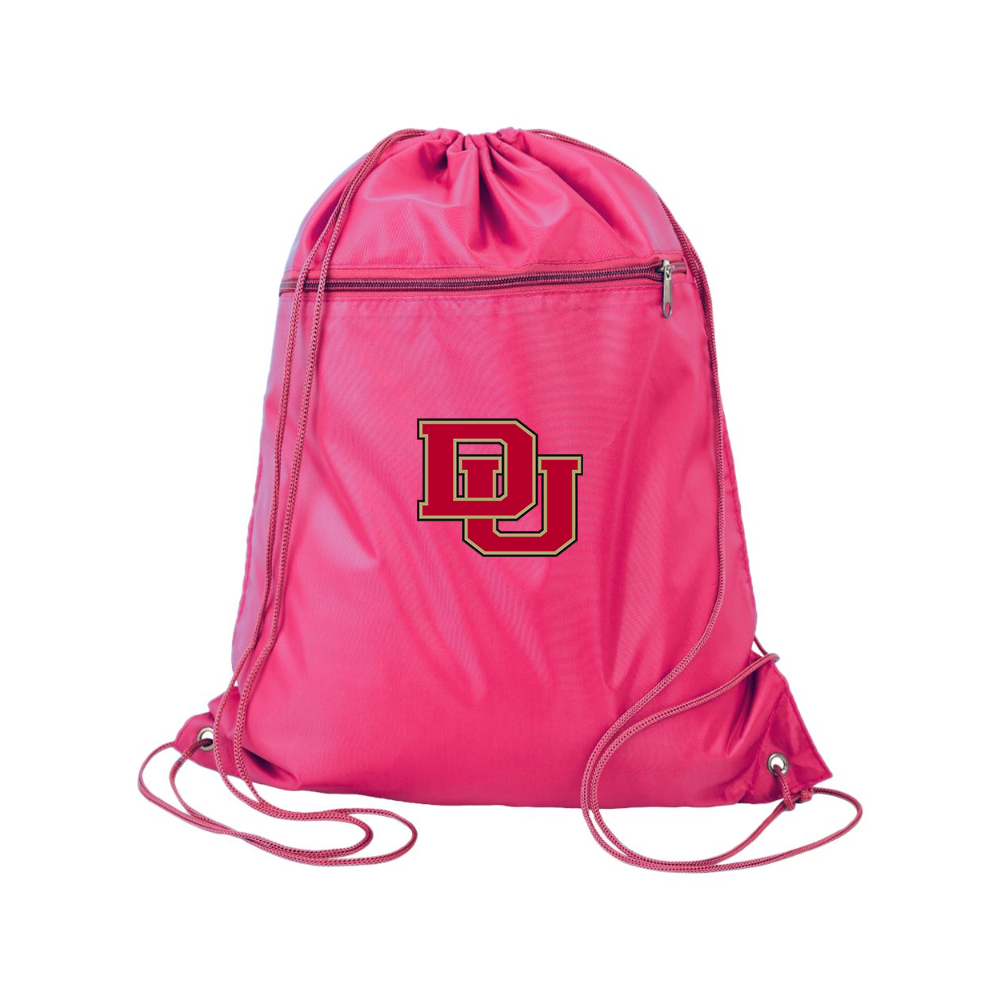 Denver Pioneers  Q-Tees - Polyester Cinchpack