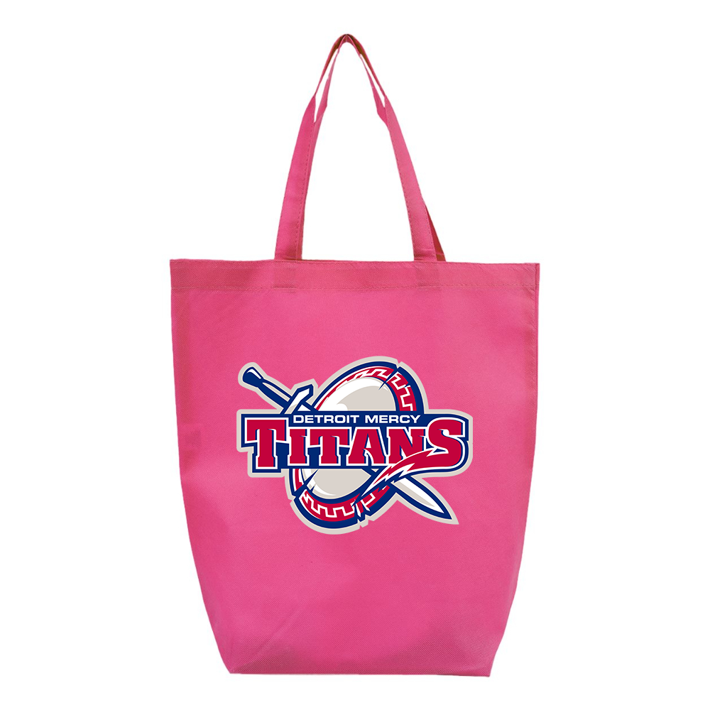 Detroit Titans  Q-Tees Non-Woven Gusset Bottom Tote