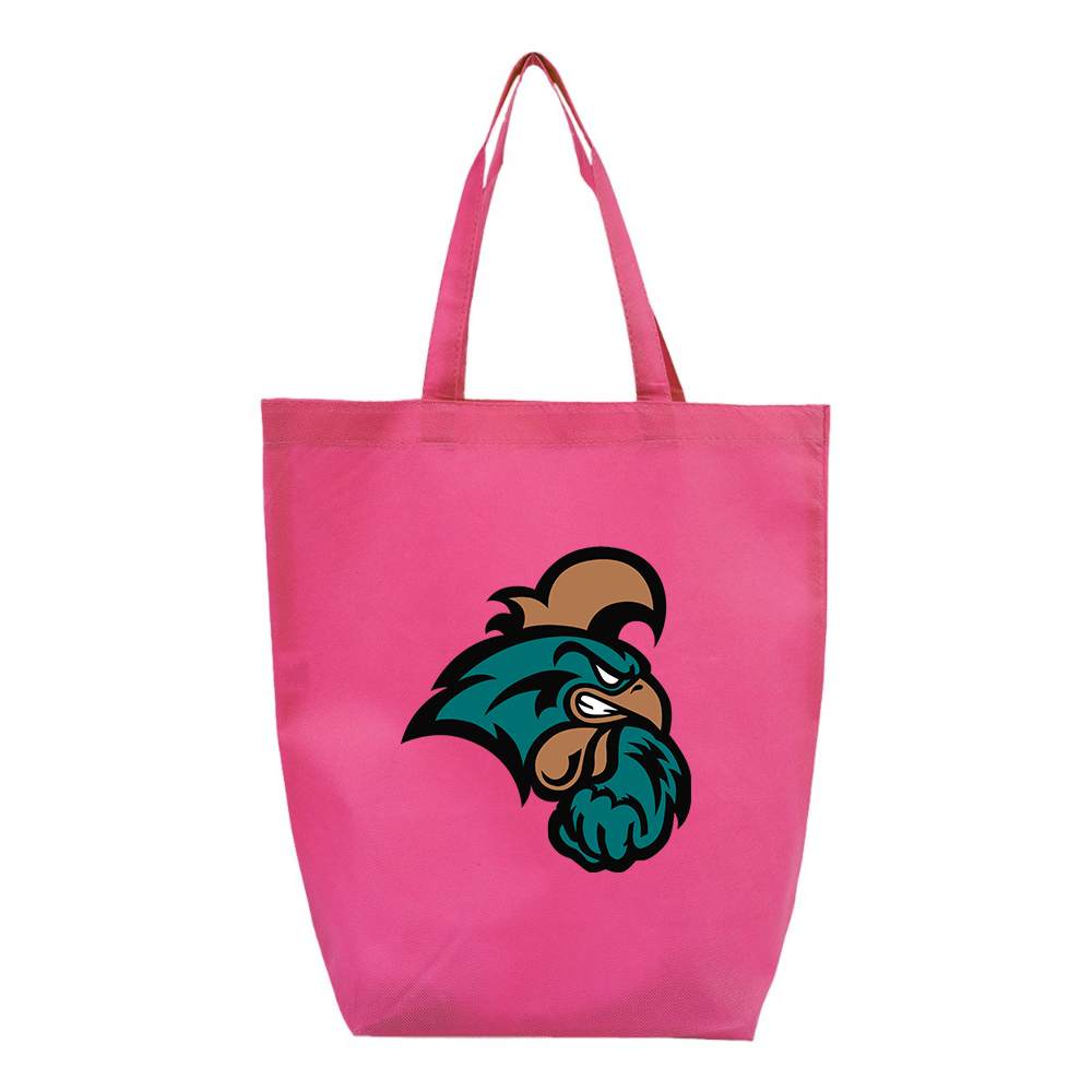 Coastal Carolina Chanticleers Q-Tees Non-Woven Gusset Bottom Tote