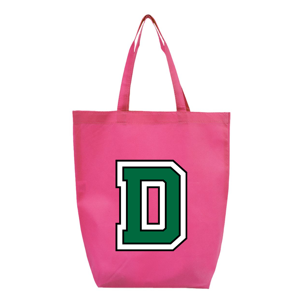 Dartmouth Big Green Q-Tees Non-Woven Gusset Bottom Tote