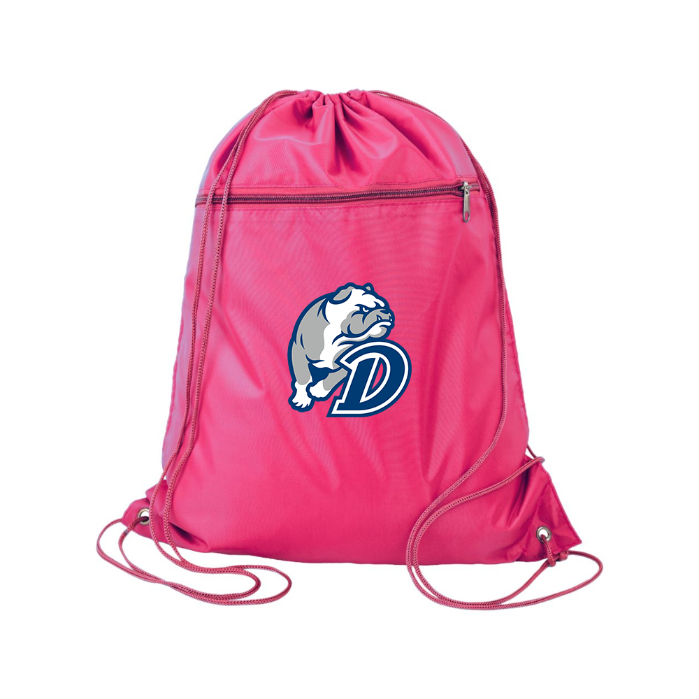 Drake Bulldogs Q-Tees - Polyester Cinchpack