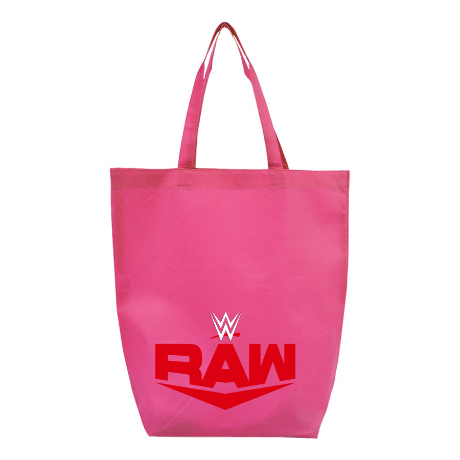 WWE Raw Q-Tees Non-Woven Gusset Bottom Tote